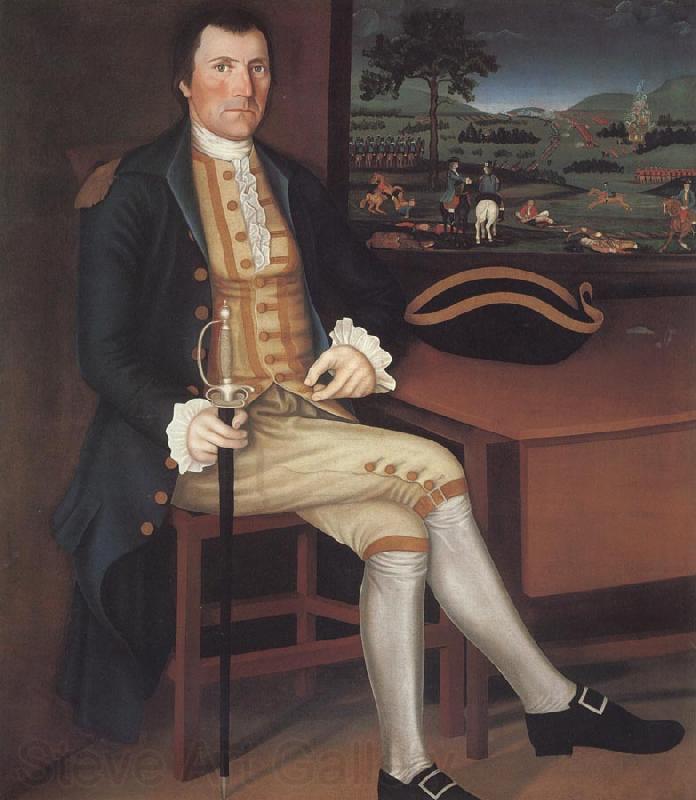 Chandler Winthrop Captaint Samuel Chandler France oil painting art